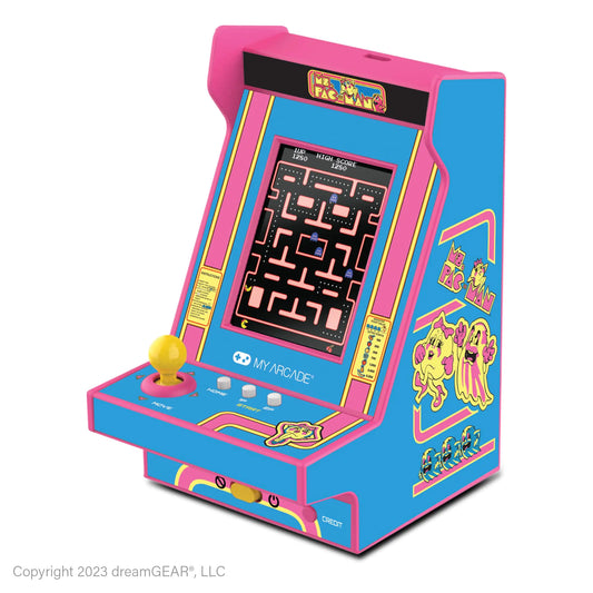 My Arcade Ms. Pac-Man Nano Player Portable Mini Arcade Machine - Kia Day Design