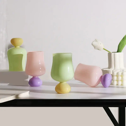 Cutelife Vintage Round Tulip Kia Day Design