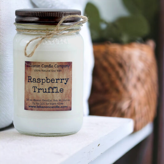 Raspberry Truffle Candle - - Candles & Melts