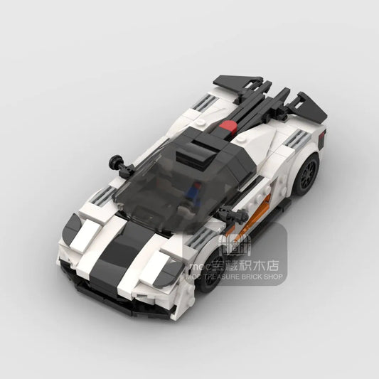 One Racing Sports Car Brick Toys Kia Day Design