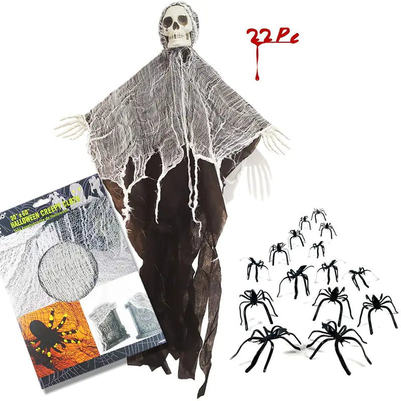 Hanging Ghost Pendant Holiday Door Curtain - - decoration