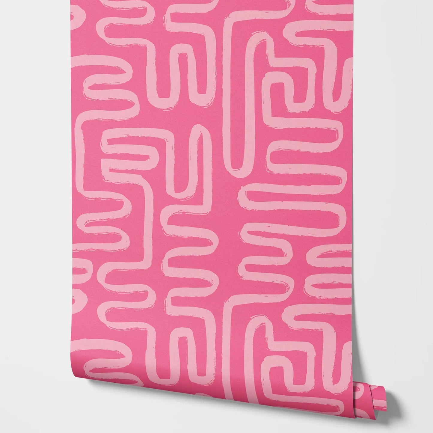 Pink Abstract Wallpaper Kia Day Design