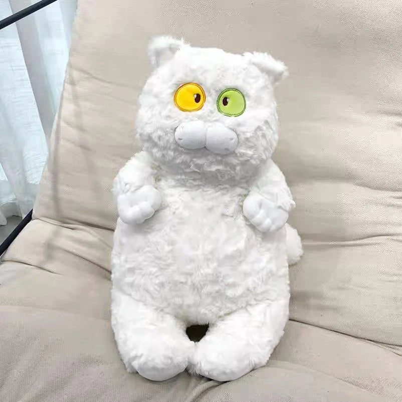 Kawaii Fat Cat Plush Toy – Soft Stuffed Animal Pillow - - Stuffed Animals