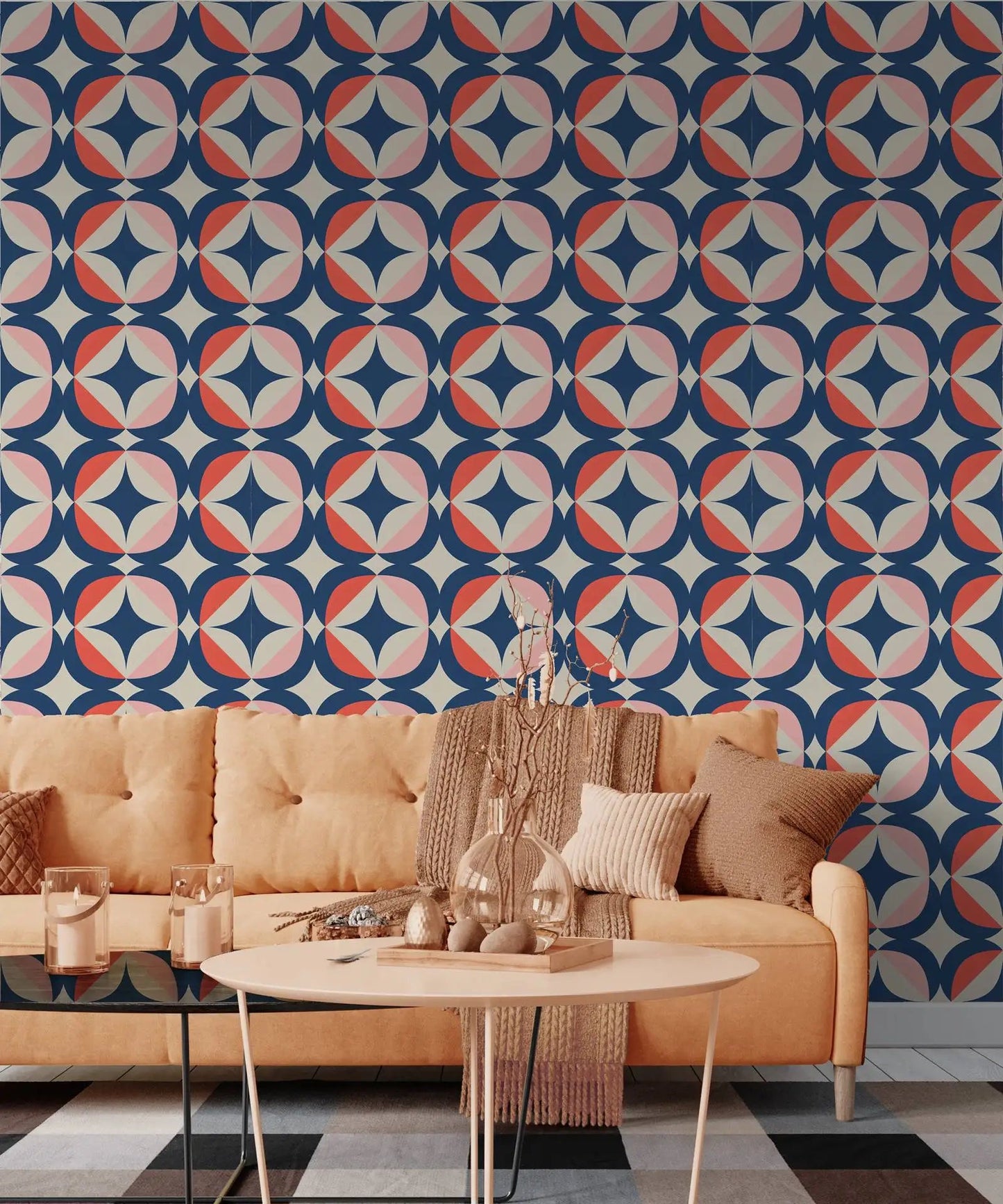 Modern Abstract Colorful Peel and Stick Wallpapers Kia Day Design