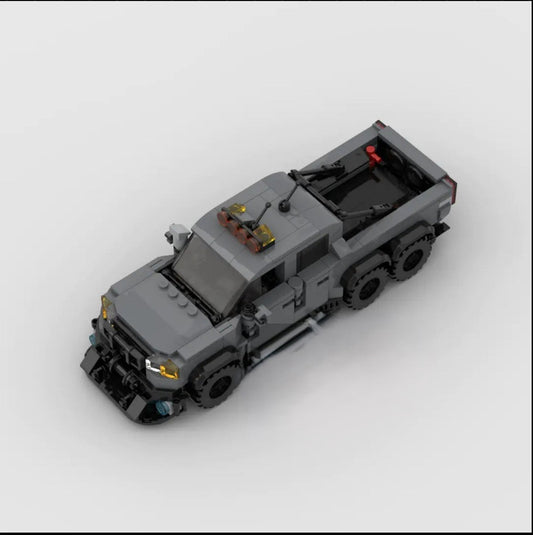 MOC Ford Raptor Building Blocks Brick Truck - Kia Day Design