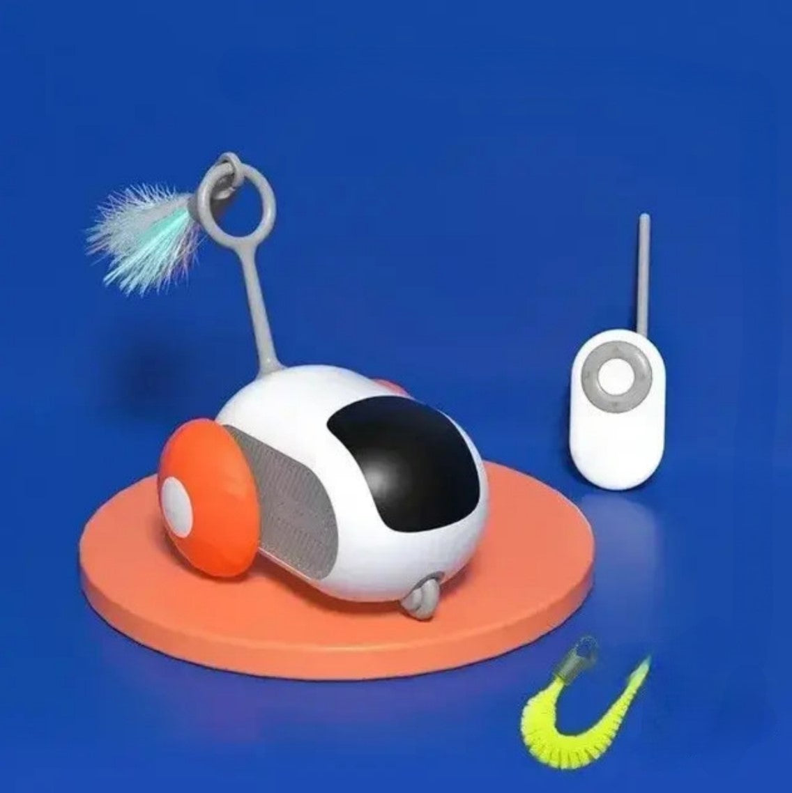 Interactive Smart Cat Toy with Remote Control - Kia Day Design