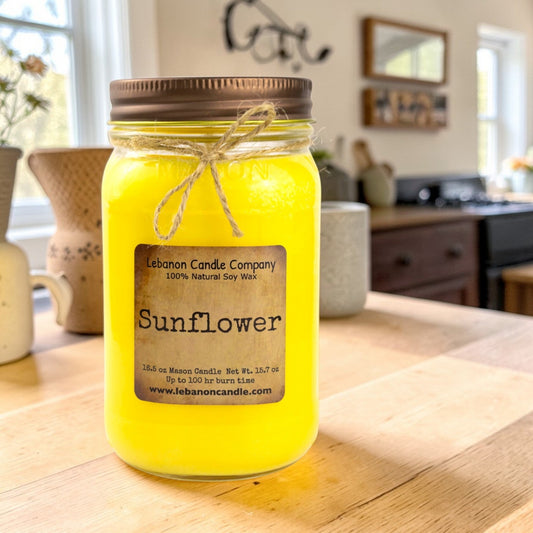 Sunflower Candle - - Candles & Melts