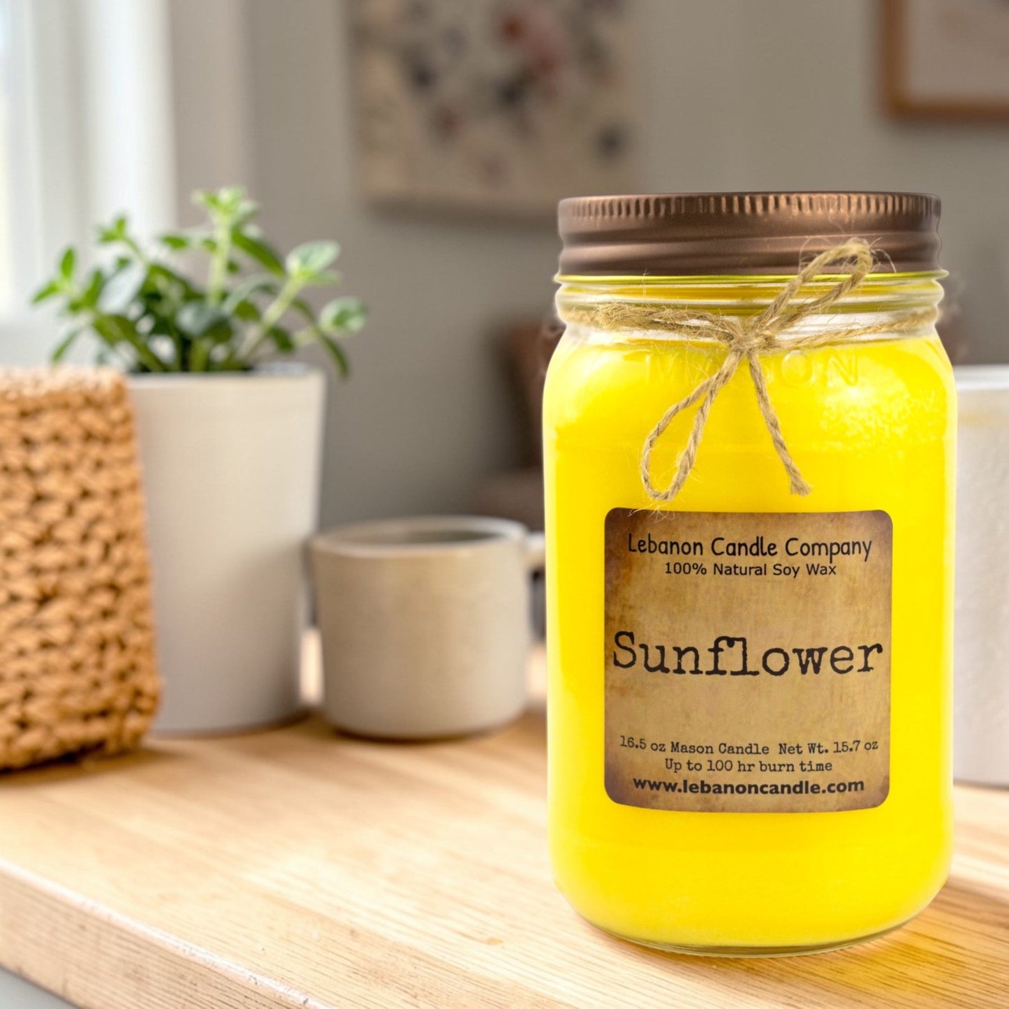 Sunflower Candle - - Candles & Melts