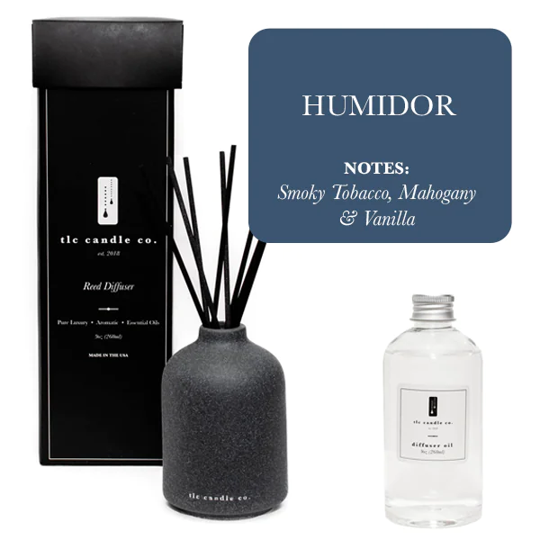 Reed Diffuser - Humidor Kia Day Design