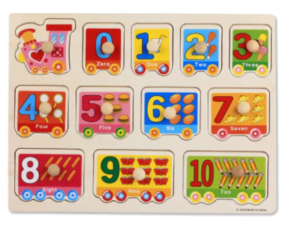 Learning Puzzles - Train number - puzzle