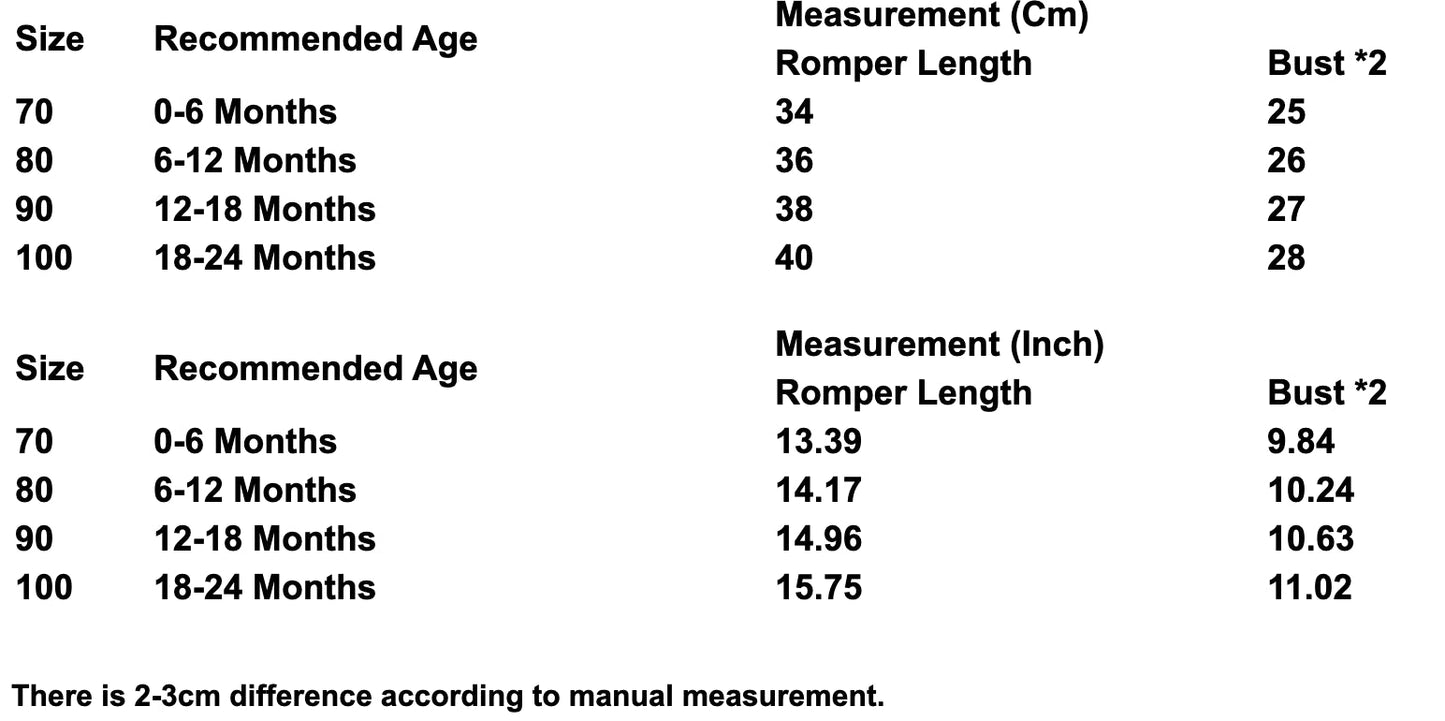 Newborn Baby Strappy Romper Jumpsuit 0-24M Kia Day Design