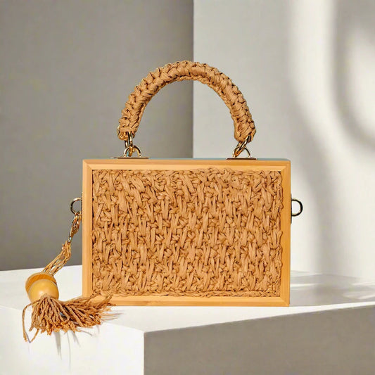 Retro Woven Straw Bags Kia Day Design