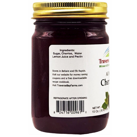 Cherry Jam - 15 oz - - Jam, Butters and Preserves