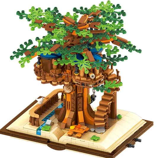 Jungle Tree House Bricks Toys Kia Day Design