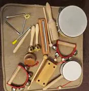 Montessori Wooden Music Instruments Set (10 Instruments) Kia Day Design