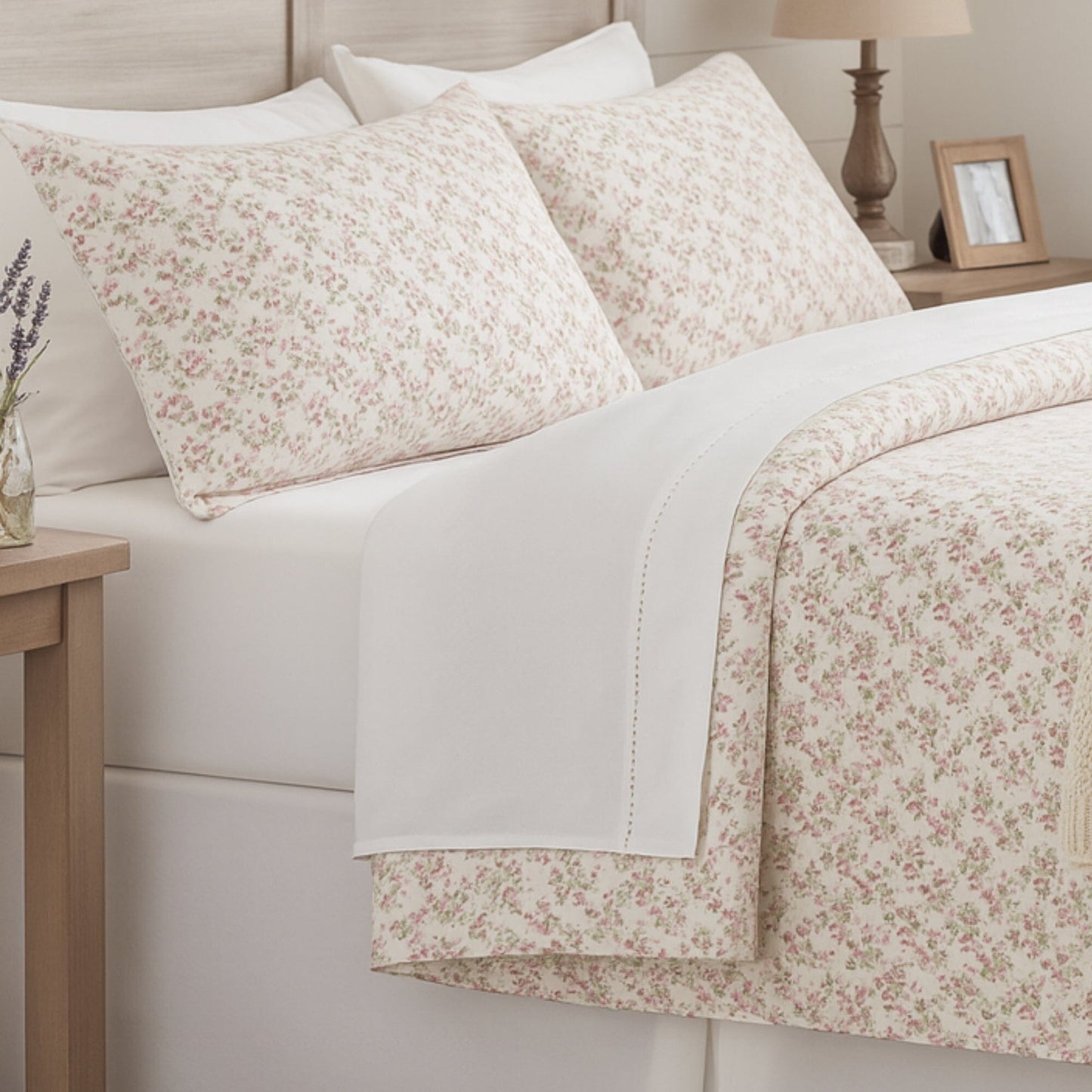 DaDa Bedding Collection Romantic Coquette Sheet Set - 100% Cotton - - Bed Sheets