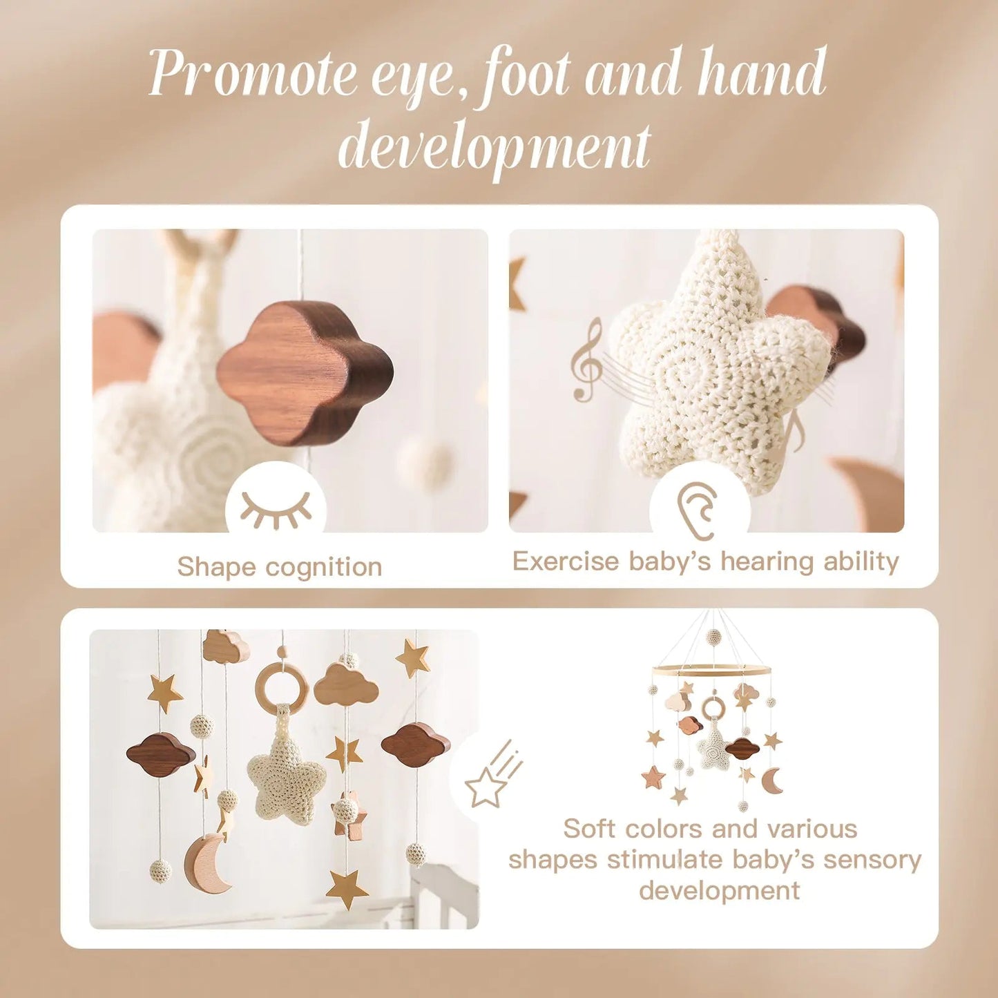 Musical Carousel Baby Rattles Kia Day Design