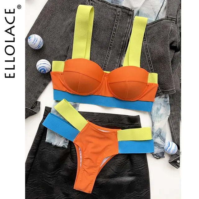 Patchwork Swimwear - Kia Day Design
