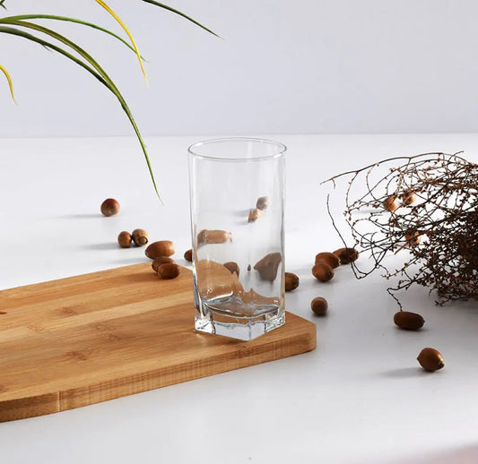 Paşabahçe 41300 6 pcs Carre Water Soft Drink Glass 290 cc - Kia Day Design