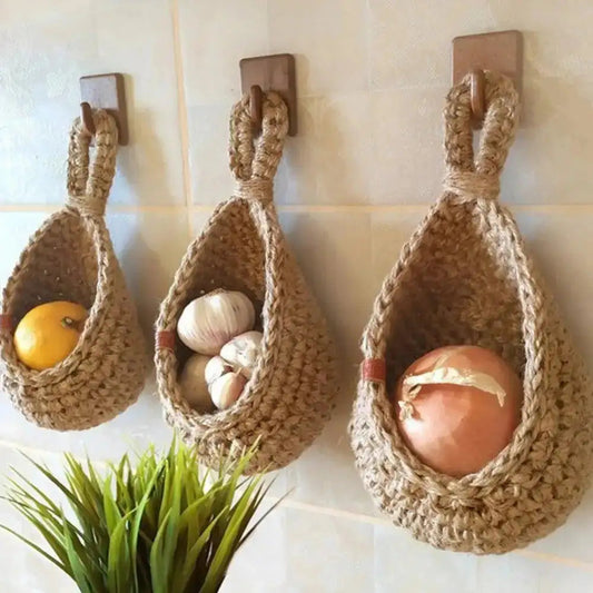 Wall Hanging Macrame Basket Kia Day Design
