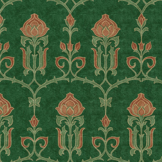 Verdant Nouveau Wallpaper - - Wallpaper
