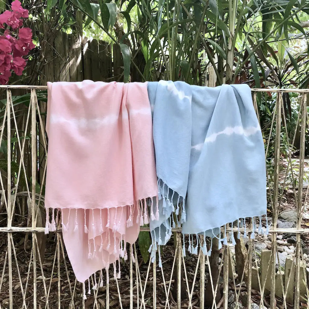 Rose Tie Dye Turkish Beach Towel Kia Day Design