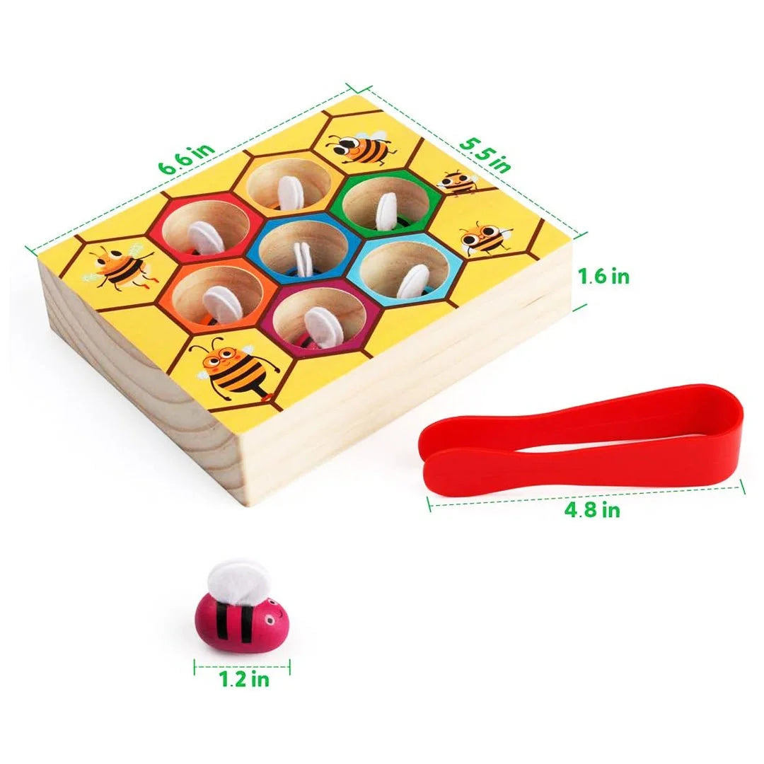 Bee Wooden Sorting Game Kia Day Design
