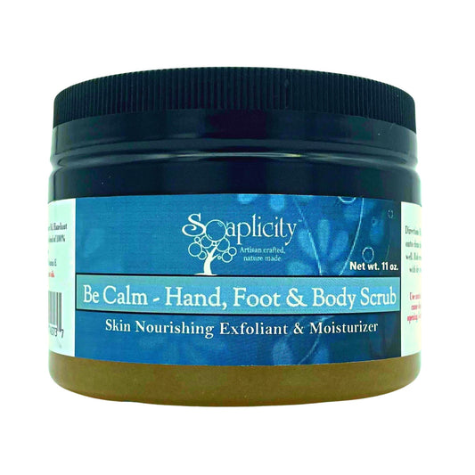 Be Calm Hand, Foot & Body Sugar Scrub - - Body Scrub
