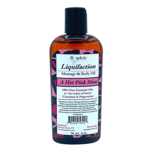 A Hot Pink Mess Liquifaction Massage Oil - - Massage Oil