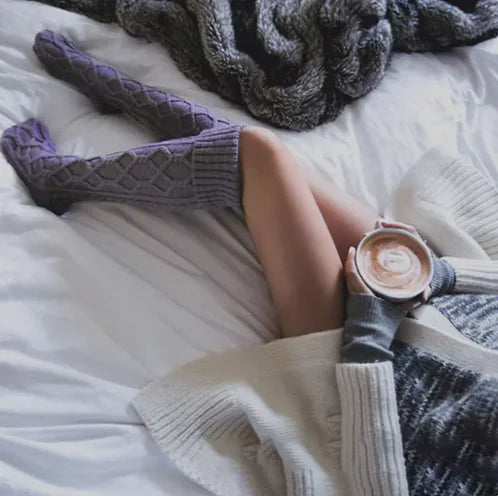 Cute Knitted Socks Kia Day Design