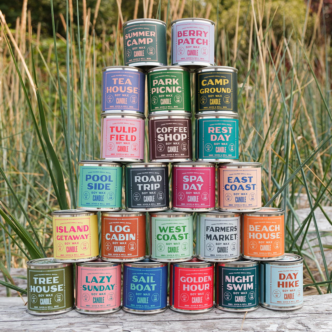 Poolside Happy Place Candle - - Candles