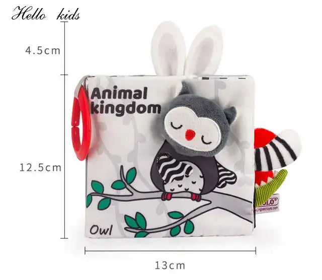 3D Soft Baby Cloth Books Owl
