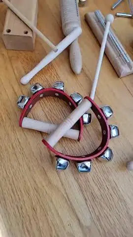 Montessori Wooden Music Instruments Set (10 Instruments) Kia Day Design