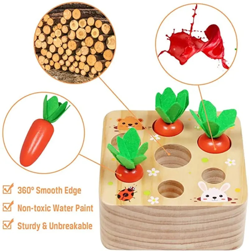 Wooden Toys for Toddlers Kia Day Design