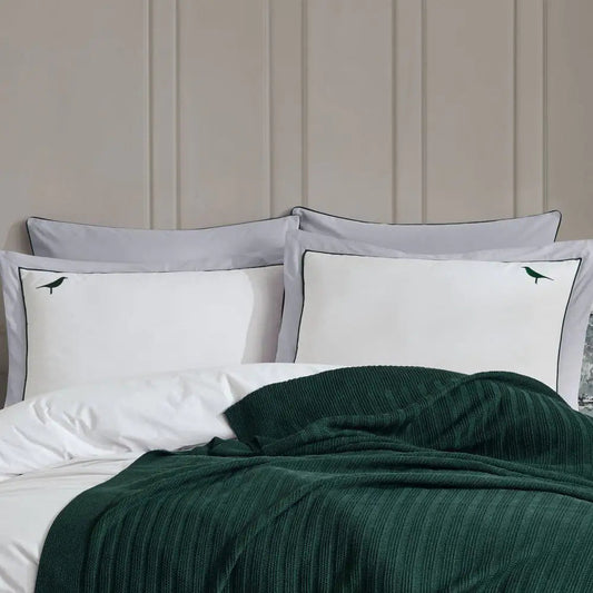 Hobby Double New Fancy Blanket Set - Green Kia Day Design