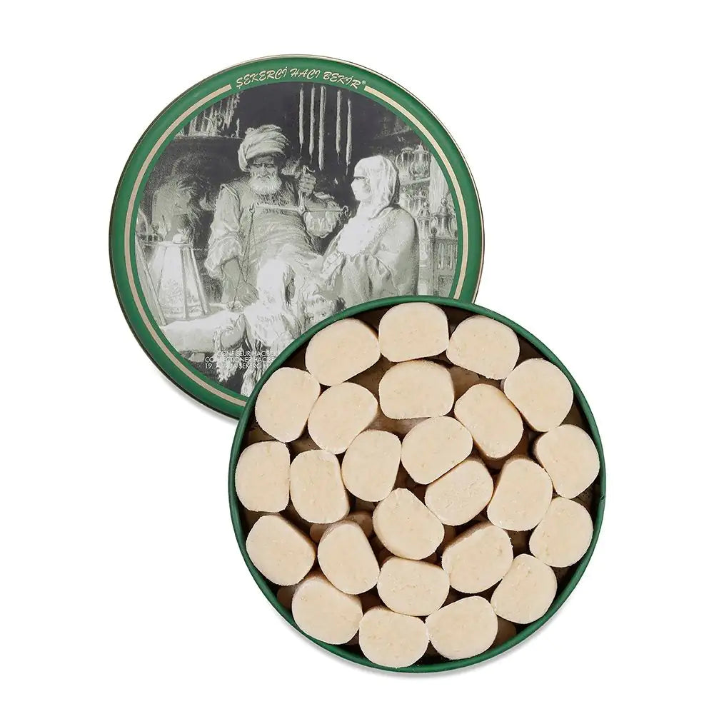Hacı Bekir Almond Paste in Tin Box 500g - Kia Day Design