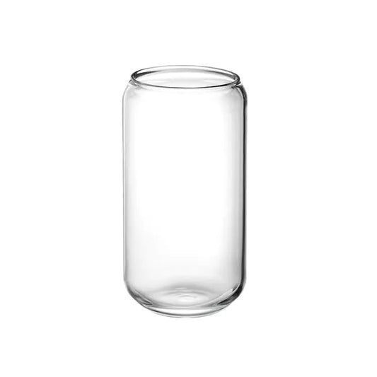 Glass Cup With Lid and Straw - Kia Day Design