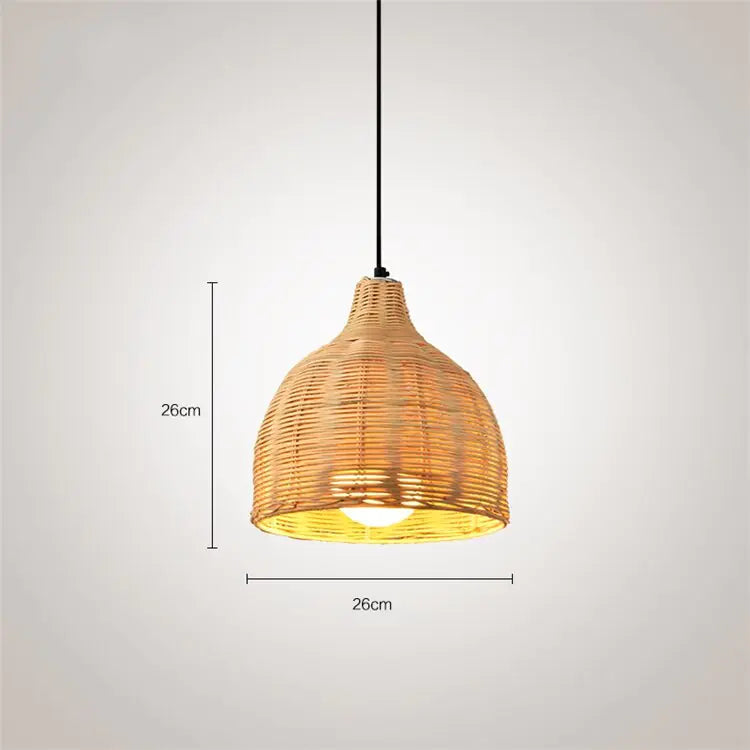 Japanese Bamboo Pendant Lamps Kia Day Design