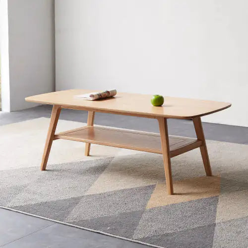 Solid Wood Coffee Table - - Table