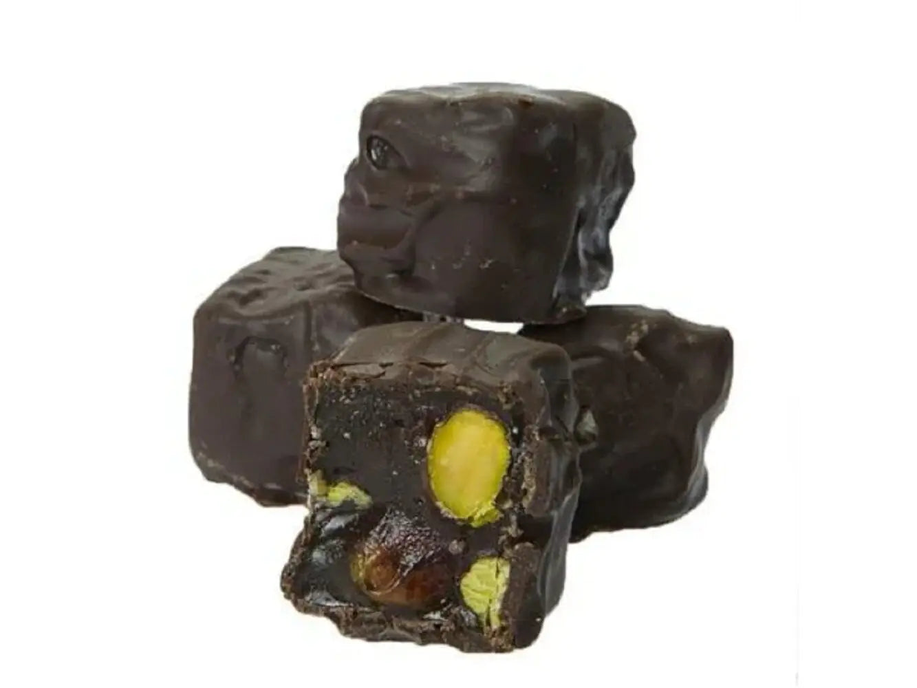 Chocolate Covered Turkish Delight with Pistachio Walnut and Almond Madlen - Kia Day Design