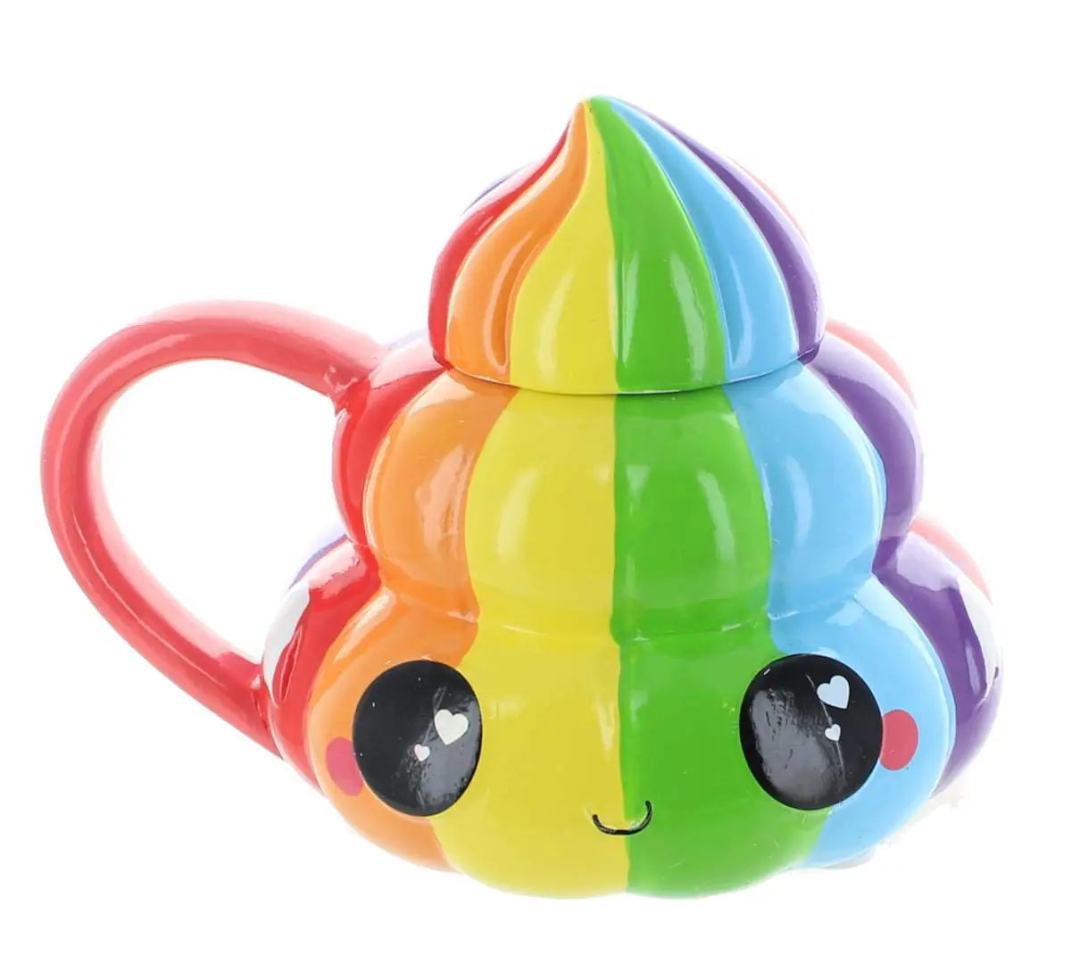 Seven20 Rainbow Emoji Coffee Mug 20oz - - mug