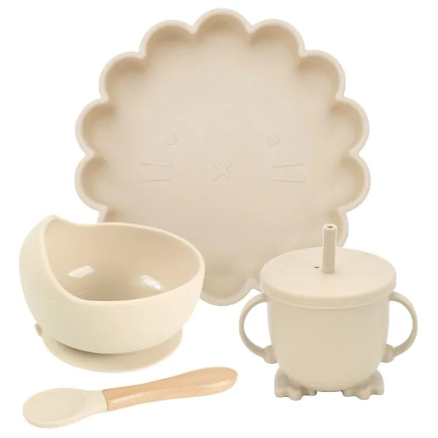 Silicone Baby Feeding Spoon Set Kia Day Design