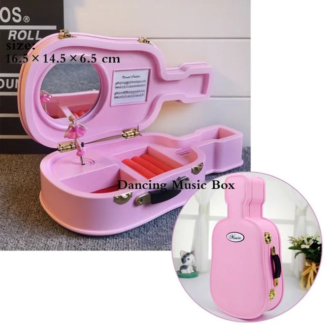 Classic Rotating Dancer Ballerina Piano Music Box Kia Day Design