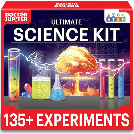 Doctor Jupiter Science Kit for Kids with 135+ Experiments - - science kit