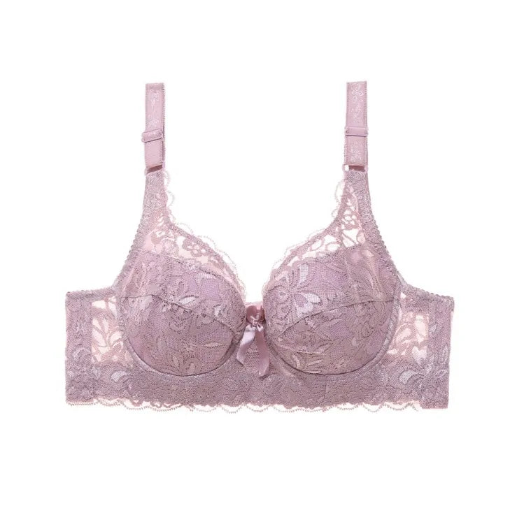 Gathered Lace Adjustable Bra - Kia Day Design