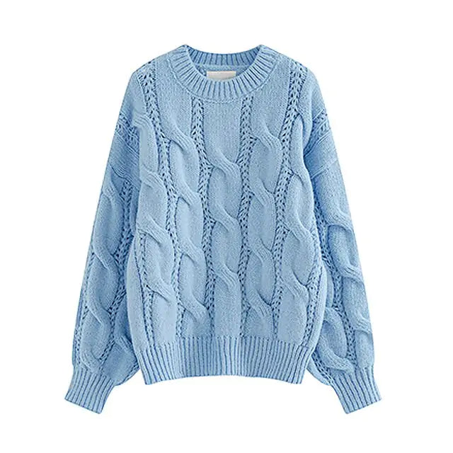 Women's Fashion Knitted Sweaters - Kia Day Design