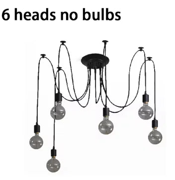 Vintage Nordic Spider Pendant Lamp Kia Day Design