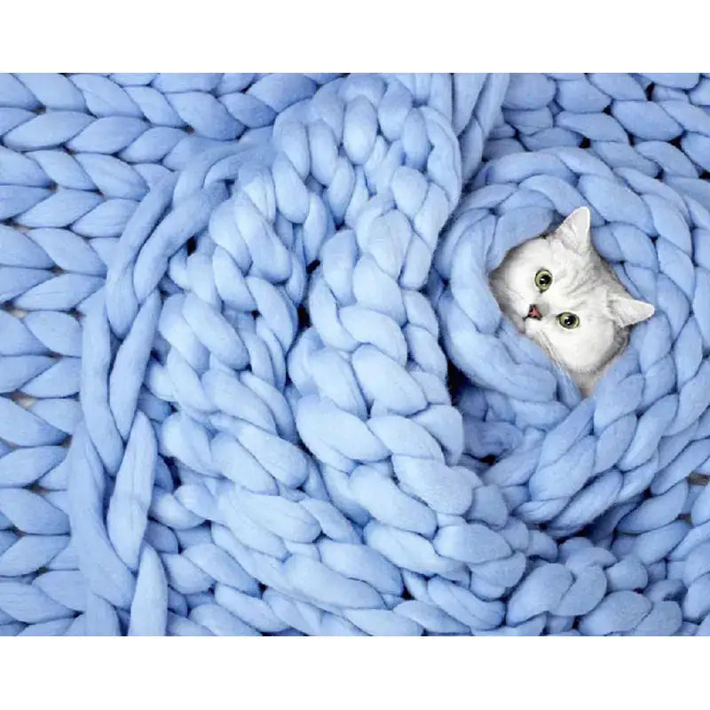 Zen Weighted Knitted Blanket Kia Day Design