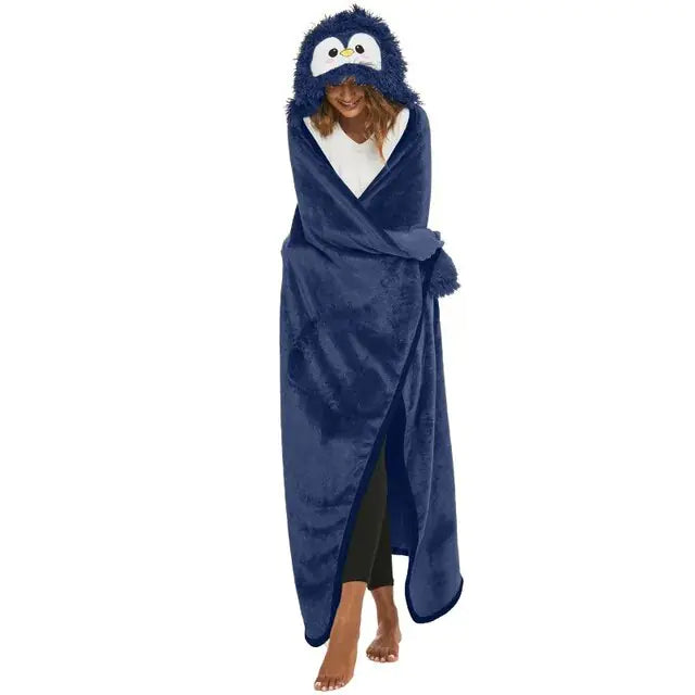 Animal Hooded Blanket - Kia Day Design