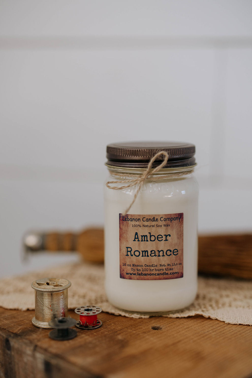 Amber Romance Candle - - Candles & Melts